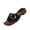 Black_030, variant on Women’s Western-Inspired Buckle Clog Sandals, Blush Pink Suede Mules with Chunky Wood Heel for Casual Outings, Beach Days, and Summer Style Pink 7(EU-38)