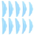 thumbnail image 1 of 5 Pairs Eyelash Perm Gaskets Assist Devices for Eyelash Extension Reusable Silicone Eye Pasters Fake Eyelash Aid Tool Blue, 1 of 8