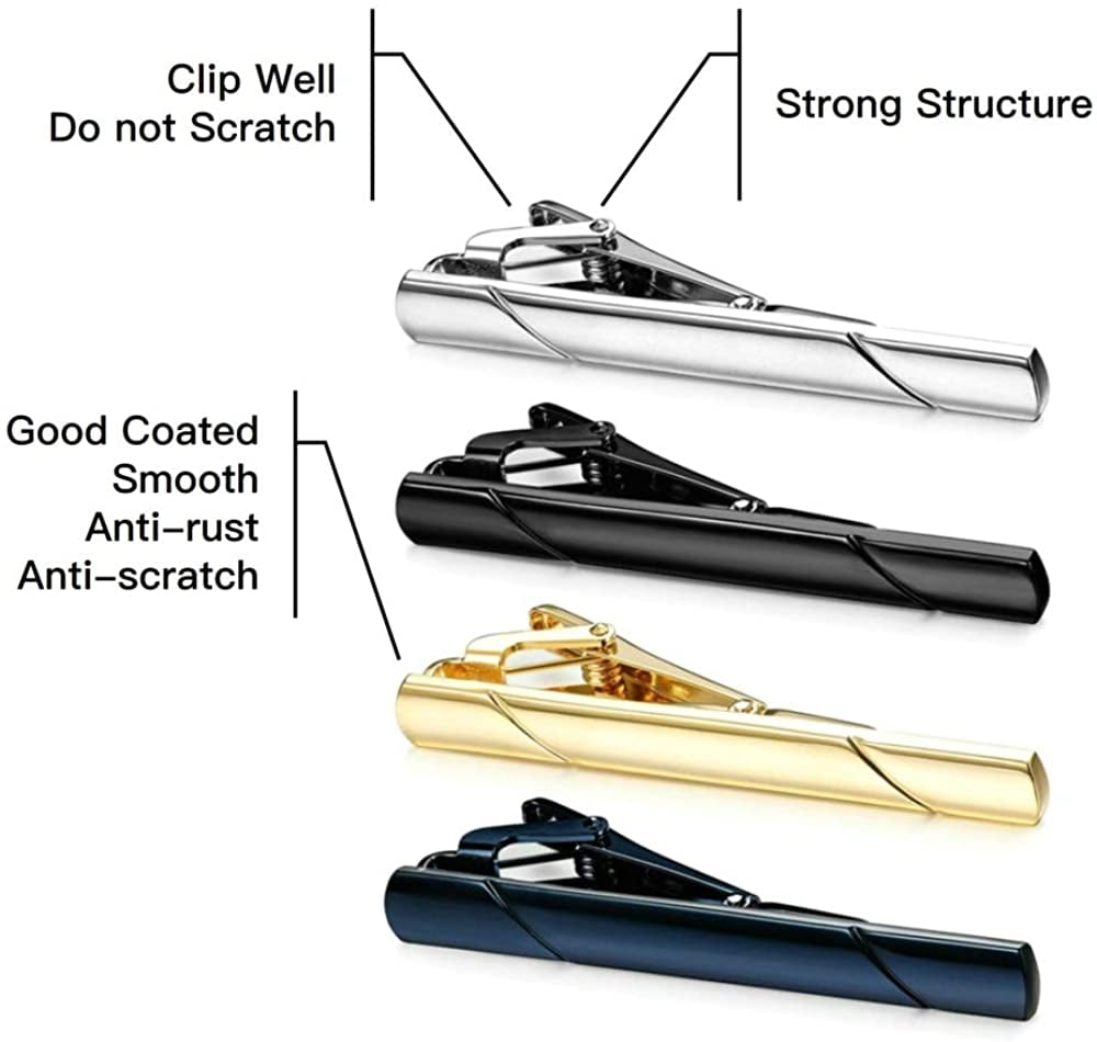 Mens Fashion Metal Clip For Tie Simple Metal Necktie Bar Clasp Pin In  Silver And Gold For Formal Weddings And Suits 55*5mm Width From Best4goods,  $0.87