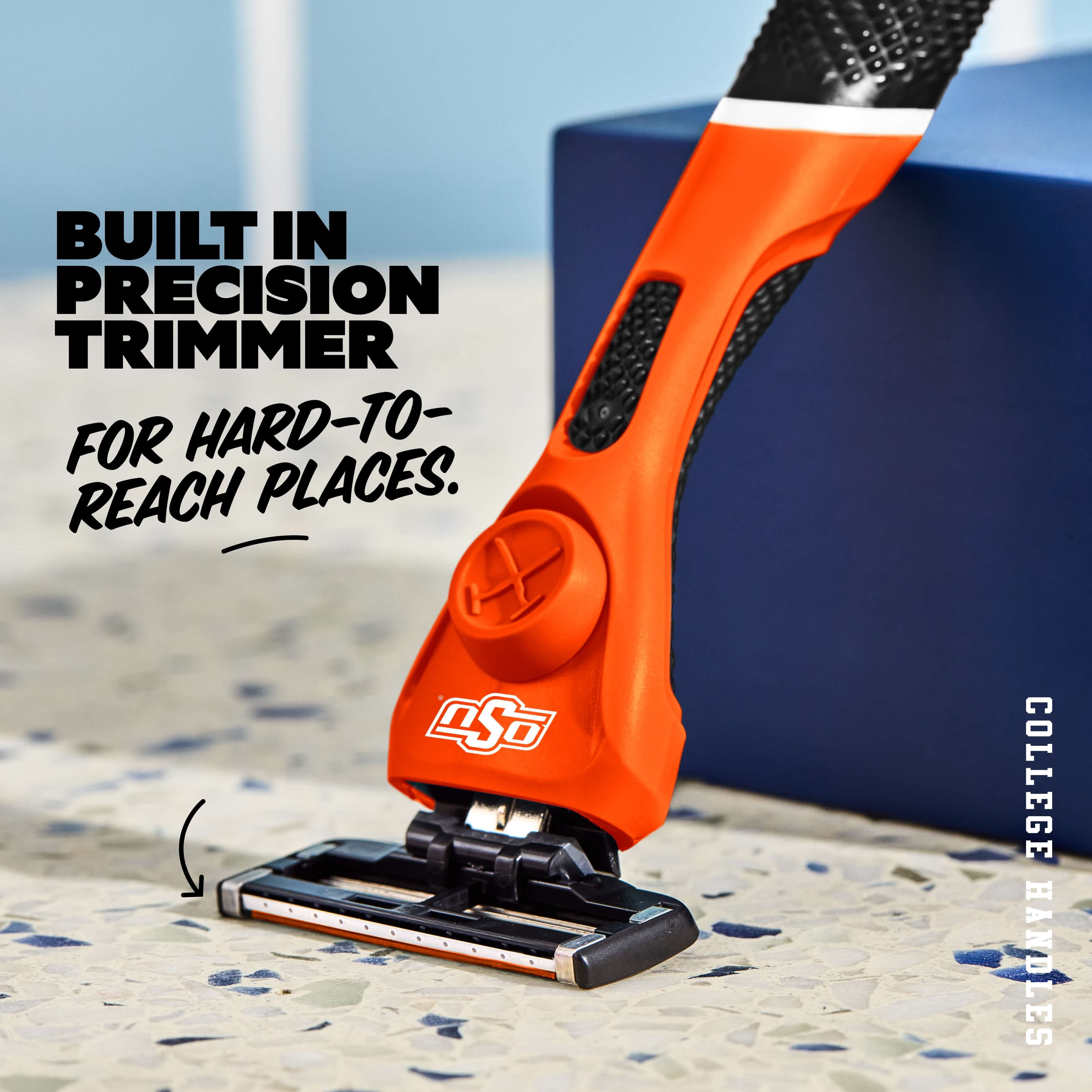 Dollar Shave Club Oklahoma State 6-Blade Razor Starter Set