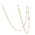 thumbnail image 4 of Paperclip Link Necklace Chain Face Mask Chain Holder Glasses Chain Lanyard, 4 of 8
