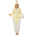 thumbnail image 4 of SWEETXIN Adult's Banana One-Piece Holiday Family Pajamas Halloween Costume Suit for Women and Men Jumpsuit SizeM, 4 of 7