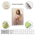 thumbnail image 2 of Jesus Christ Wall Art - Jesus Hands on Heart Watercolor Print Poster Home Decor Poster Wall Art Hanging Picture Print Bedroom Decorative Painting Posters Room Aesthetic 16x24inch(40x60cm), 2 of 6