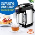 thumbnail image 4 of Calentador y calentador de agua NutriChef de acero inoxidable 3L/3.17Qt, 4 of 8