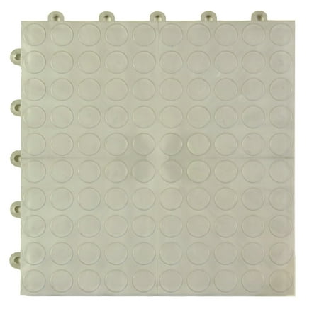 Greatmats Garage Floor Coin Top 1 Ft X 5 8 In Interlocking Greatmats Garage Floor Coin Top 1 Ft X 5 8 In Interlocking Polypropylene Tiles Metallic 24 Pack Com