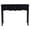 Black, variant on Topbuy 3 Drawers Console Table Hall table Side Table Desk Accent Table Entryway White