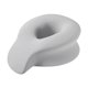 thumbnail image 1 of Almohada ergonómica de spa para cara y cuello, extraíble. Gris, 1 of 9