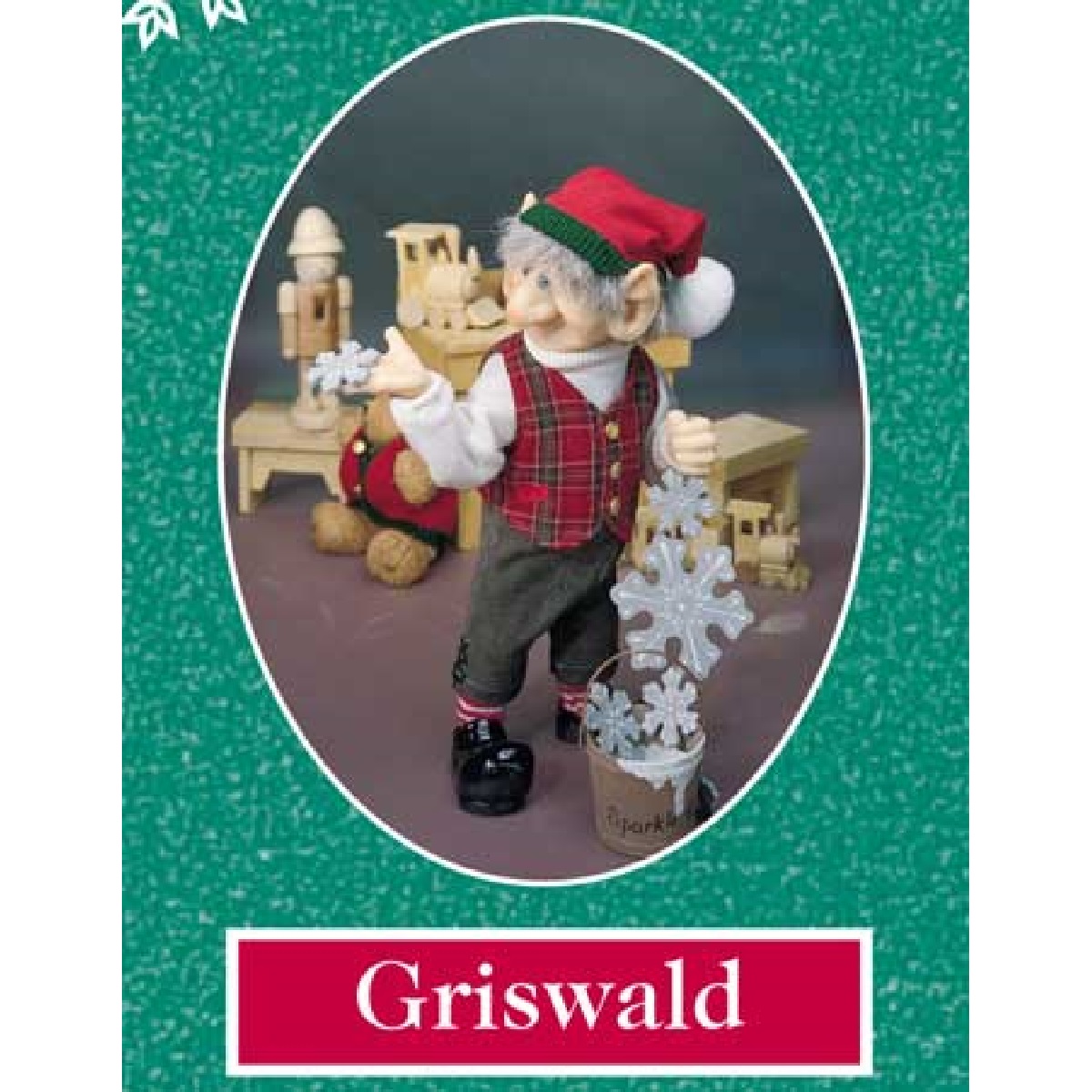 11.75" Zims The Elves Themselves Griswald Collectible Christmas Elf