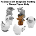 thumbnail image 4 of Replacement Part for Fisher-Price Little People Nativity Set - N4630 ~ Replacement Shepherd Holding a Sheep ~ Works with Many Sets, 4 of 5