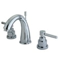 thumbnail image 1 of Kingston Brass KS2961EL Mini Robinet d'Évier de Lavabo à Large Diffusion, Chrome Poli, 1 of 1