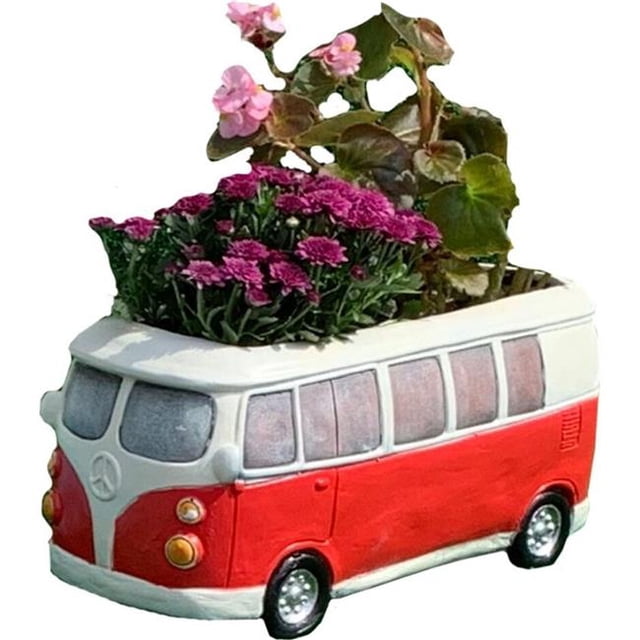 Esschert Design ZYCT274 Jardinière Van MGO 16.1 Po, Rouge
