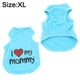 thumbnail image 2 of Camiseta para perros Chalecos de verano para mascotas Ropa para cachorros Disfraces lindos Camisas Ropa suave y transpirable Ropa para perros con estampado de moda Trajes para perros pequeños y, 2 of 6