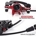 thumbnail image 4 of Bicycle Hydraulic Disc Brake Calipers Set with 160mm Rotor for MTB, 4 of 8