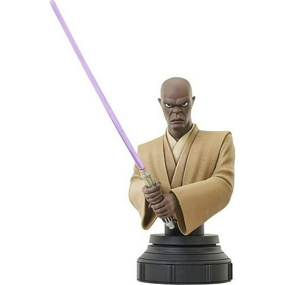 Gentle Giant - Star Wars - Clone Wars Mace Windu 1/7 Scale Bust, Gentle Giant, Gifts