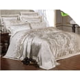thumbnail image 2 of Juego de cama de lujo europeo de lino y algodón en jacquard de seda hielo, 2 of 3