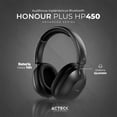 thumbnail image 2 of Audifonos Diadema Acteck Honour Plus HP450 Inalambricos Microfono Integrado Negro AC-935364, 2 of 5