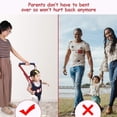thumbnail image 4 of Arnés de mano para bebés para caminar, andador para niños, cinturón auxiliar para caminar, herramienta de entrenamiento de apoyo para caminar para niños, 4 of 7