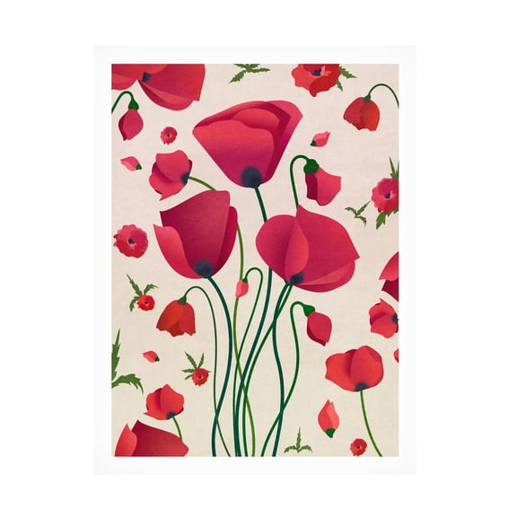 Trademark Fine Art Emel Tunaboylu Rectangle 7 Canvas Wall Art