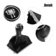 thumbnail image 4 of Pomo de palanca de cambios Unique Bargains 5 velocidades plateado negro para Opel Astra H 2004-2011, 4 of 6