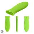 thumbnail image 5 of Luxtrada 4pcs Silicone Hot Handle Holder Silicone Hot Handle Cover Heat Resistant Rubber Pot Handle Sleeve for Cast Iron Skillets, Frying Pans, Metal Cookware, 5 of 8