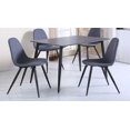 thumbnail image 2 of Topline Home Furnishings 5pc Grey Kitchen Set, 2 of 3