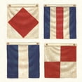 thumbnail image 2 of Wiens, James 20x20 White Modern Wood Framed Museum Art Print Titled - Nautique XI, 2 of 4