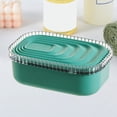 thumbnail image 1 of Factory Direct Bathroom Household With Lid Connected Draining Soap Box Soap European Printing Soap Box, 1 of 6