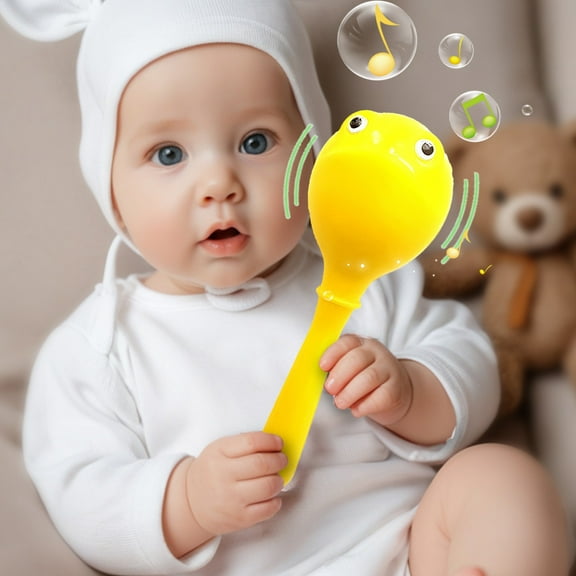 YUNAFFT Maracas for Kids - Pair of maracitos(Set of 2) The First Instruments for Childrens