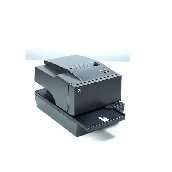 Restored NCR 7167-2015-9001 Thermal Printer USB/RS232 with MICR Slip Station and Integrated Knife (Refurbished)