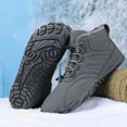 thumbnail image 1 of Rubber Jogging Sneakers Non-Slip Breathable High Ankle Boots for Outdoor Walking, 1 of 8