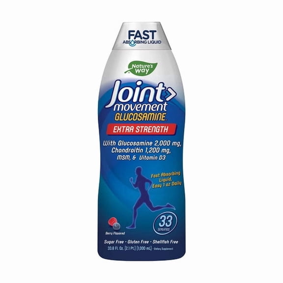 Wellesse Extra Strength Joint Movement with Glucosamine Formula, Berry, 33.8 Fl Oz
