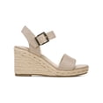 thumbnail image 2 of LifeStride Womens Tango 2 Canvas Ankle Strap Wedge Sandals, 2 of 3