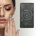 thumbnail image 4 of Unique Bargains 1 Pc Colorful Nail Art Stamp OM-H02 Silver Tone, 4 of 5