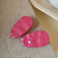thumbnail image 4 of 4pcs Hairpins Non-Slip Teeth Dotted Design Korean Style Hair Clips Bangs Fixing Clips Lightweight Hair Accessories, 4 of 7