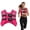 Pink-12 LB, variant on Pink 8 LB Weighted Vest for Strength Training Running Jogging Walking