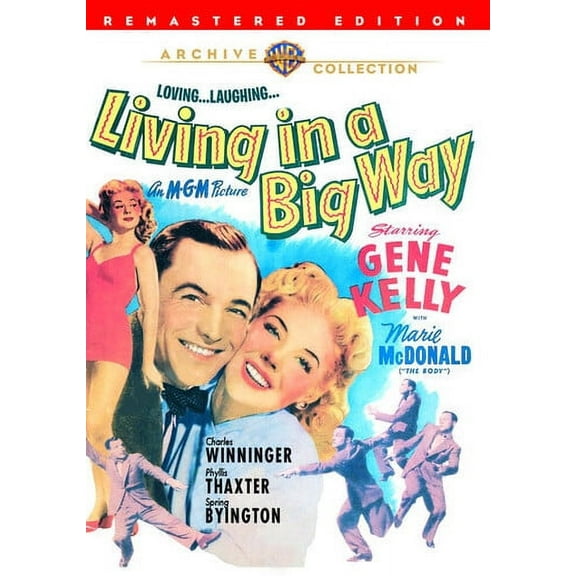 Living in a Big Way (DVD), Warner Archives, Music & Performance
