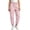 c01Pink, variant on Girls Boys Cargo Joggers Pants Elastic Waist Cinch Bottom Track Pant Loose Casual Kids Uniform Pull on Trousers Black 9-10Years