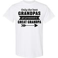 thumbnail image 3 of Inktastic Only the Best Grandpas Get Promoted to Great Grandpa T-Shirt, 3 of 5