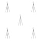 thumbnail image 1 of Cadena de repuesto Inteprter colgador de 3 patas metal ajustable blanco 50 cm, 1 of 6