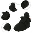 thumbnail image 7 of newwalpole Infant Baby Boy Girl Cozy Fleece Bootie Newborn Stay On Slipper Winter Warm Gripper Non-Slip Crib Shoes Black for Size 4.5, 7 of 7