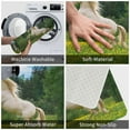thumbnail image 3 of Sikiie Horse Rearing Up In The Field Print Flannel Anti-slip Floor Mat 16x24in, Thickened Dustproof Entrance Door Mat Floor Mat for Kitchen, Bathroom, Laundry Room, 3 of 7