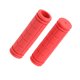 thumbnail image 4 of Yuarrent 1 par de empuñaduras de manillar de bicicleta, cómodas cubiertas de goma para manillar de bicicleta, manga antideslizante, piezas de bicicleta Ciclismo rojo Yuarrent PJ7093-03, 4 of 6