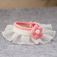 thumbnail image 6 of NIBOLOG Pet Neckerchief Knitted Collar Costume Accessories Adjustable Cat Dog Lace Collar Bib Pet Saliva Towel Cat Accessories, 6 of 8