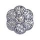 thumbnail image 1 of Juego de 2465 cuentas de resina Plástico XCF forma de flor de ciruelo para embalaje cuentas de perlas semicirculares adornos para decoración de uñas plata, 1 of 2