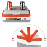 Ozark Trail 26 QT Ice Chest Cooler Hard Sided Portable Cooler, 32 Can Capacity 25L Grey