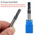 thumbnail image 3 of CPAN Solid Carbide End Mill 4 Teeth - AlTiN Coating Carbide Milling Cutter For HPC, 3 of 4