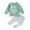 Green, variant on Infant Toddler Baby Girl Clothes 6M 12M 18M 24M 3Y Fall Winter Outfit Long Sleeve Crewneck Sweatshirt Top Casual Pants Set