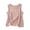 Pink, variant on Women's Camisole Tank Top Loose Fit Sleeveless Round Neck Basic Blouse Plus Size Undershirts,Khaki,M