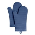 thumbnail image 1 of Juego de guantes de cocina KitchenAid de silicona suave acanalada color sauce azul, 1 of 6