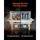 thumbnail image 4 of Juego de platos para buffet Hafing Dish VEVOR, 8 litros, paquete de 4 unidades, acero inoxidable dorado, 4 of 8